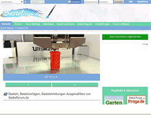 Tablet Screenshot of bastelforum.de